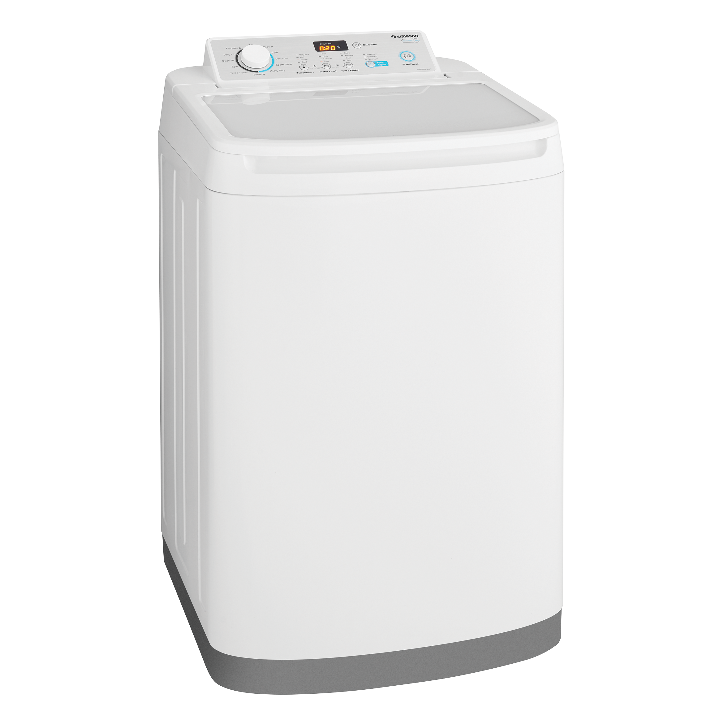Simpson 7Kg Top Load Washing Machine SWT7055TMWAB Electrolux Factory