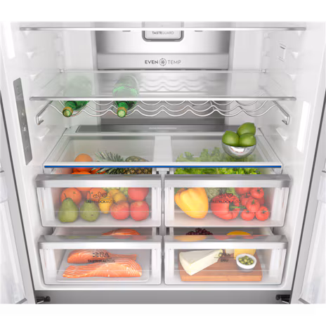 Electrolux 562L UltimateTaste 700 Quad Door Fridge – Matte Black, TasteSealPlus Drawer, 4-Star Energy - Image 3