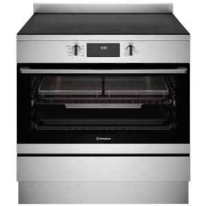 90cm Electric Freestanding Oven – Induction Cooktop, Multi-Function 10 Oven, AirFry, Hob2Hood